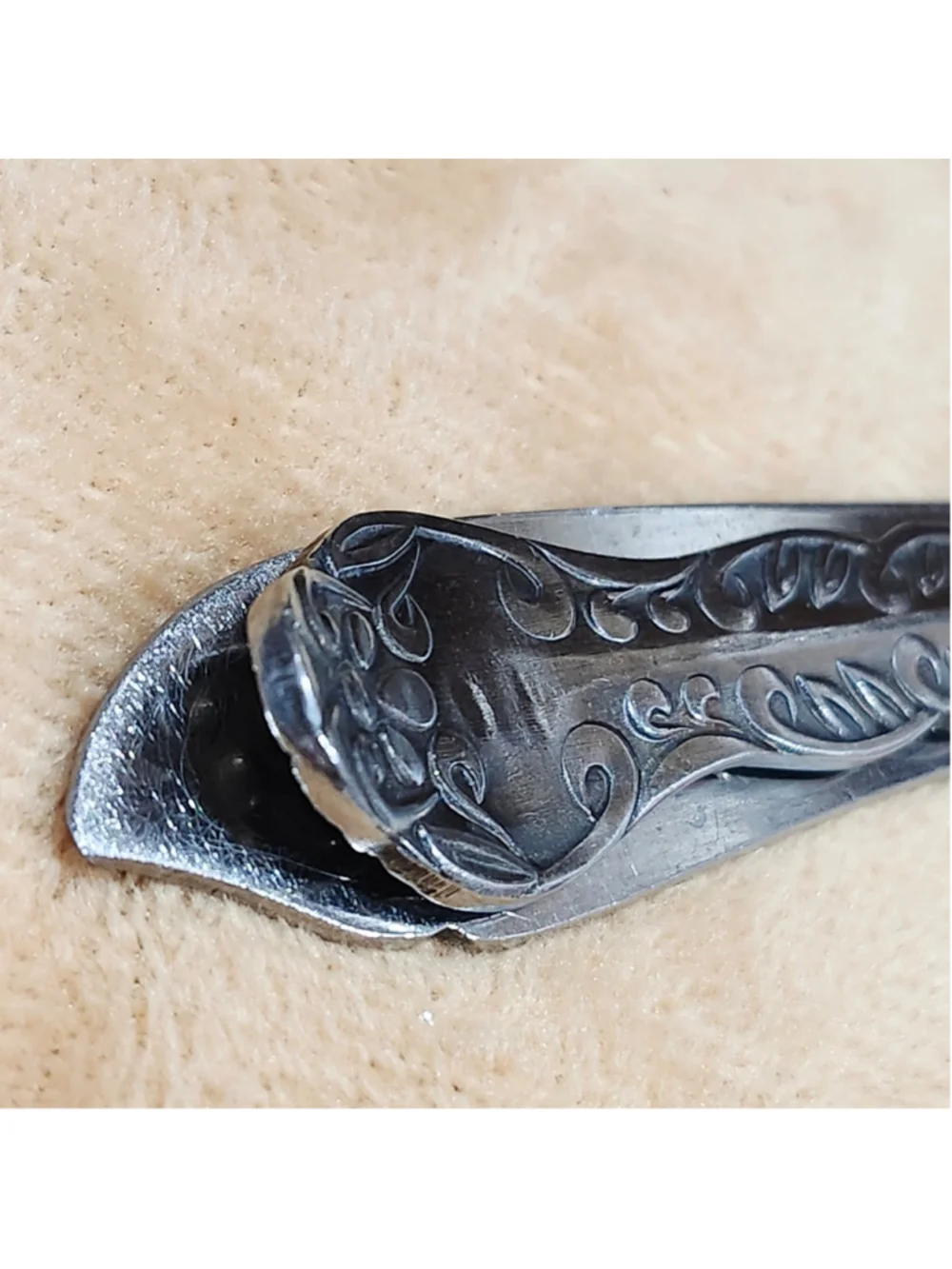 Silverwear Money Clip / card Holder handmade Accessory